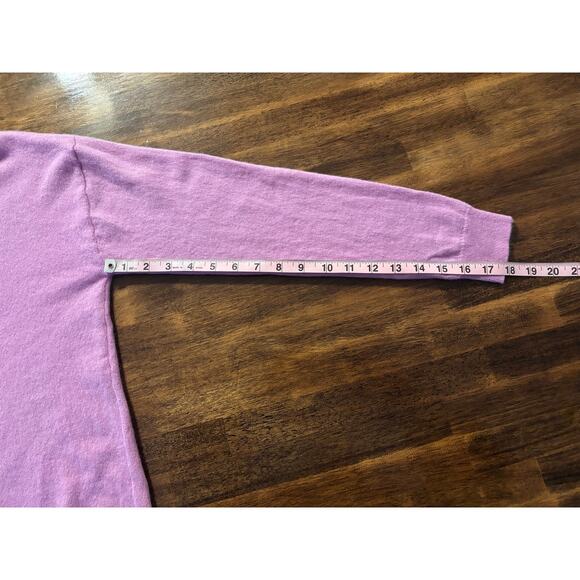 Talbots Women's Large Sweater V Neck 100% Pure Cashmere Long Sleeve - Picture 6 of 8